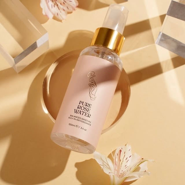 Pure Rose Water Mist- Deeply Hydrating, Smoothing, Restoring