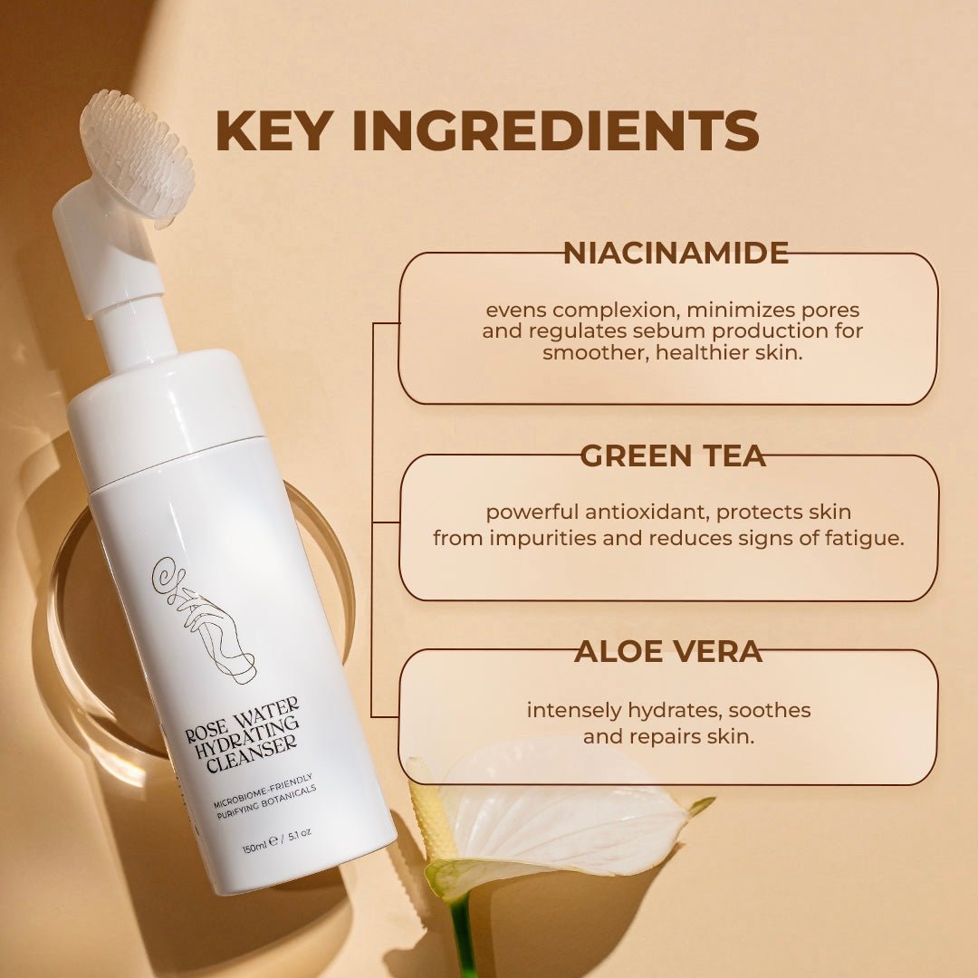 Rose Water Hydrating Cleanser