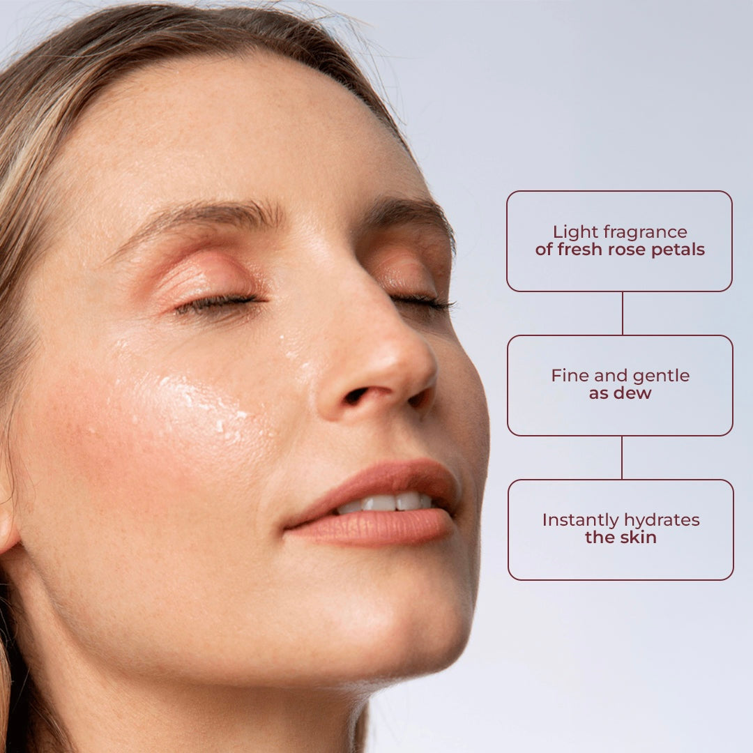 Pure Rose Water Mist- Deeply Hydrating, Smoothing, Restoring