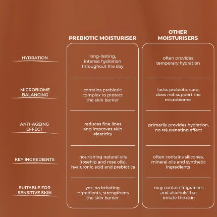 ROSE OIL PREBIOTIC MOISTURIZING CREAM